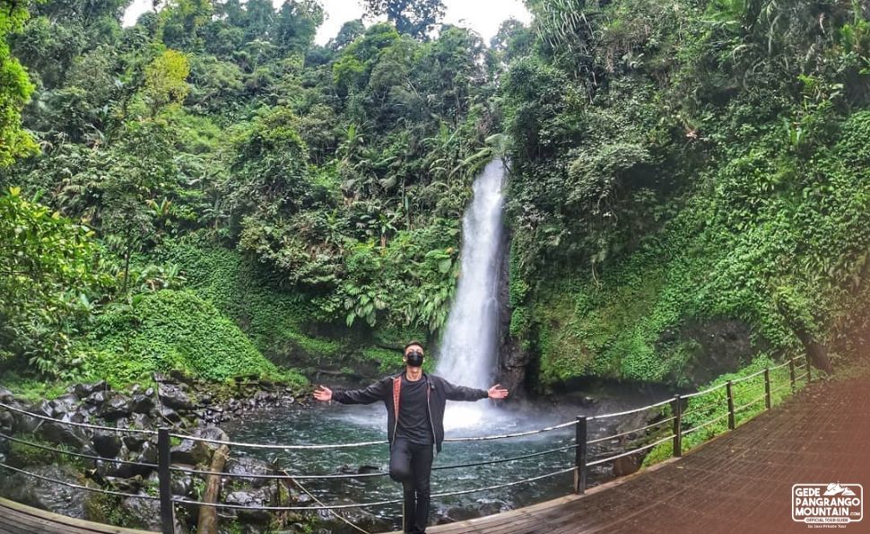 Serene Waterfall At Situ Gunung